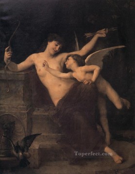 エミール・ムニエ Painting - 愛は武装解除された裸の天使エミール・ムニエ